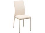 Mid.you , Champagner, Beige , Metall, Textil , 43x93x54 cm ,