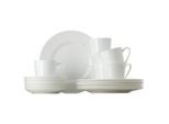 Rosenthal Kaffeeservice Jade White, Weiß, Keramik, 18-teilig, 200 ml,200 ml, Essen & Trinken, Geschirr, Geschirr-Sets, Kaffeeservice