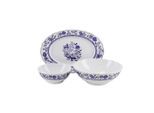 Creatable , Blau, Weiß , Keramik ,