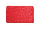 MSV , Rot , Textil , Uni , rechteckig , 50x80 cm ,