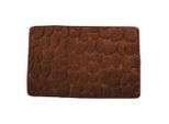 MSV , Braun , Textil , Uni , rechteckig , 50x80 cm ,