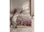 Bettwäsche IRISETTE "Wave 8718", bunt (90 multi), B/L: 135cm x 200cm, 1 Stk., 1 Stk., Mako-Satin, B/L: 80cm x 80cm, 2, Mako-Satin, Obermaterial: 100% Baumwolle, Bettwäsche, Bettwäsche, Mako-Satin, anschmiegsam und atmungsaktiv, Ganzjahresqualität
