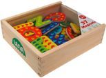 Magnet LENA "Buchstaben", bunt, Magnete, KinderH:4,5cm, Magnet, H:4,5cm