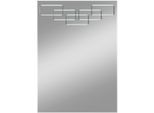Wandspiegel JOKEY "Oblong", transparent (weiß, neutral), B:50cm H:70cm, Kristallglas, Spiegel, Wandspiegel, 50 x 70 cm