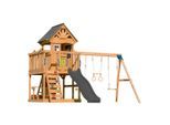 Ambia Garden , Anthrazit, Braun, Grau , Holz, Kunststoff , Zeder , 410x305x435 cm , EN 71, Europäischer Sicherheitsstandard, FSC 100% ,