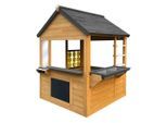 Möbelix , Anthrazit, Braun , Holz , Hemlocktanne , 105x130x108 cm , EN 71, Europäischer Sicherheitsstandard, FSC 100% ,