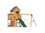 Ambia Garden , Anthrazit, Braun, Dunkelgrün , Holz, Kunststoff , Zeder , 410x305x435 cm , EN 71, Europäischer Sicherheitsstandard, FSC 100% ,