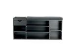 Livetastic , Schwarz , Holzwerkstoff , 1 Schublade(n) Schubladen , Füllung: Schaumstoff , 100x45x30 cm ,