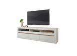 Mid.you , Weiß, Eichefarben , Holzwerkstoff , 3 Schublade(n) Schubladen , 217x63x42 cm , Typenauswahl, stehend ,