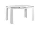 P & B Esstisch, Weiß, Holzwerkstoff, rechteckig, eckig, 80x75x125-165 cm, ausziehbar, Esszimmer, Tische, Esstische, Esstische ausziehbar