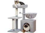 Pawz Road Kleiner Kratzbaum - 71,8 cm mit Hängematte