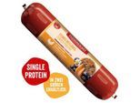 Fleischeslust Feines Geflügel Alleinfutter Wurst Hund 6x800 g
