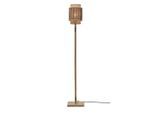 Good & Mojo , Naturfarben , Holz , Bambus,Bambus , 135 cm , LED-Leuchtmittel austauschbar ,