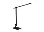 Unilux LED-Tischleuchte LUMILIGHT, 8 W, 1200 lm, 3000-6000 K, dimmbar, höhenverstellbar, neigbar, Aluminium, schwarz