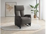 TV-Sessel SIT & MORE "Cremona Comfort", mocca, B:76cm H:112cm T:84cm, Sessel, TV-Sessel, wahlweise manuell oder elektrischer Funktion mit Akku