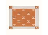 Wohndecke, Orange, Textil, Rechteckig, 140x175 cm, Wohntextilien, Decken