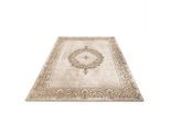 Paco Home Kurzflorteppich, Beige, Textil, Rechteckig, 160x220 cm, strapazierfähig, für Fußbodenheizung geeignet, Teppiche & Böden, Teppiche