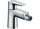 hansgrohe Talis E Bidetarmatur 71721000 chrom, mit Push-Open Ablaufgarnitur