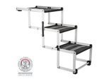 Trixie 3-stufige Falt-Treppe Aluminium/TPR