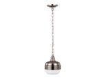 Elstead Lighting , Edelstahlfarben, Nickelfarben , Metall, Glas , 43.2 cm , RoHS ,