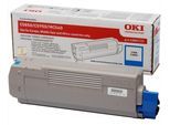 Original OKI 43865723 Toner Cyan