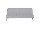 Livetastic , Grau , Textil , Kiefer , vollmassiv , 192x82x90 cm , Bsci , Liegefunktion ,