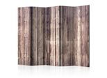 artgeist , Braun, Beige , Holz, Textil , Kiefer , massiv , Abstraktes , 225x172x3 cm , Motiv auf Vorder- und Rückseite ,