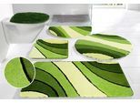 Badematte OTTO HOME "Josie, Badvorleger, Badezimmer Teppich", grün, H:20mm, Polyester, Badematten, Badematte, Badteppich, Badematten, rechteckig, rund & als 3-tlg. Set erhältlich
