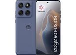 MOTOROLA Smartphone "Edge 60 Fusion 256GB", Energieeffizienz: B, blau (slipstream), 256 GB, Mobiltelefone, Smartphone