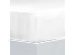 Bettlaken FLORELLA "Flausch-Flanell, 100% Baumwolle", weiß, B:100cm L:200cm, Flanell, Obermaterial: 100% Baumwolle CO., Bettlaken, Bettlaken