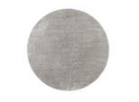 Paco Home Kurzflorteppich, Grau, Textil, Rund, 200x200 cm, strapazierfähig, für Fußbodenheizung geeignet, Teppiche & Böden, Teppiche