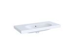 Geberit Acanto Waschtisch 500634012 90 x 42,2 cm, mit Überlauf, ohne Hahnloch, weiß