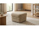 Hocker OTTO HOME "Nyborrg 60 cm, formschönes Design für ein modernes Zuhause", beige (taupe), B:60cm H:44cm T:60cm, 100% Polyester, Hocker, Hocker, Polsterhocker passend zum Sofa, Breite 60 cm, individuell kombinieren