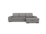 Ecksofa SIT & MORE "Luxor L-Form", grau, B:275cm H:82cm T:173cm, Luxus-Microfaser ALTARA NUBUCK (100% Polyester);Soft clean (98% Polyester, 2% Polyamid);Struktur fein (100% Polyester), Sofas, Ecksofa, wahlweise mit Schlaffunktion, Bettkasten und Kopfteilverstellung
