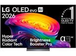LG OLED-Fernseher "OLED77C68LA", Energieeffizienz: D, schwarz, 77 ″, Fernseher, OLED-Fernseher