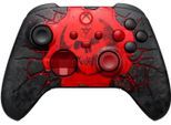 XBOX Xbox-Controller "Gears of War: E-Day Limited Edition", rot (rot, schwarz), B:17,8cm H:7,2cm T:17,7cm, Spielecontroller, Xbox-Controller
