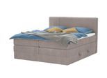Boxspringbett mit Bettkasten Falco ¦ braun ¦ Maße (cm): B: 146 H: 119