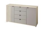 Sideboard Pisa ¦ grau ¦ Maße (cm): B: 149 H: 84 T: 38.0
