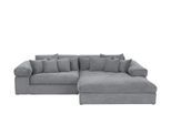 smart Ecksofa Lianea ¦ grau ¦ Maße (cm): B: 291 H: 86 T: 208.0