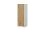 Aktenschrank mit Massivholzfront SOLIDLine ¦ weiß ¦ Maße (cm): B: 40 H: 121,4 T: 40.0