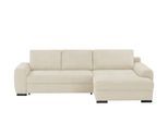 bobb Ecksofa in kuscheligem Cordstoff Soumia ¦ creme ¦ Maße (cm): B: 283 H: 91 T: 181.0