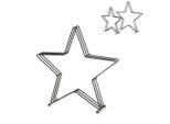 Möbelix , Anthrazit , Metall , Stern , Stern , 6x48x50 cm , zum Stellen ,