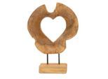 Mauro Ferretti , Braun , Holz , Teakholz , 28x38x10 cm ,