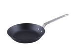 Bratpfanne RONNEBY BRUK "Karbon-Bratpfanne, mit rostfreiem Schmiedegriff", schwarz, B:24cm H:4,5cm L:46cm, Pfannen, Bratpfanne, Karbonstahlkörper mit Prägemuster