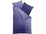 Bettwäsche KAEPPEL "MASTER 100% Baumwolle", lila (violett), B/L: 200cm x 200cm, 1 Stk., 2 Stk., Feinbiber, B/L: 80cm x 80cm & 80cm x 80cm, 3 Stk., Feinbiber, Obermaterial: 100% Baumwolle, Bettwäsche, Bettwäsche, mit Karomuster, Markenreißverschluss