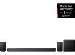 SAMSUNG Soundbar "HW-Q935GH", schwarz, B:111cm H:7,08cm T:13,8cm, Lautsprecher, 9.1.4-Kanal Surround-Sound, Kabelloser 6,5"-Dual-Subwoofer, DolbyAtmos, Soundbar