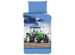 Möbelix , Mehrfarbig , Textil , Traktor , 140x200 cm , Oeko-Tex® Standard 100 , pflegeleicht ,