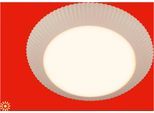 BRILONER LEUCHTEN LED Deckenleuchte "SOLEA", weiß (beige), 1, Ø 39cm H: 6cm, 1 Stk., Leuchten, 39x6 cm, Wohnzimmer, Schlafzimmer, Flur, LED Deckenleuchte