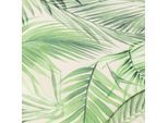 Beschichteter Canvas "Palmblätter", natur-color