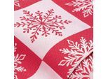 Jacquard "Kristalle-Patch", rot-color